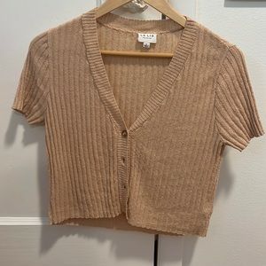 Le lis short sleeve button up